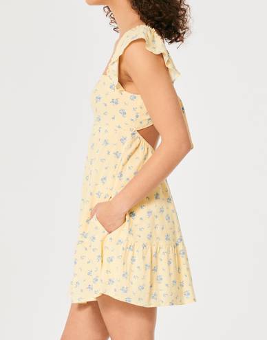 Hollister Yellow  Dress