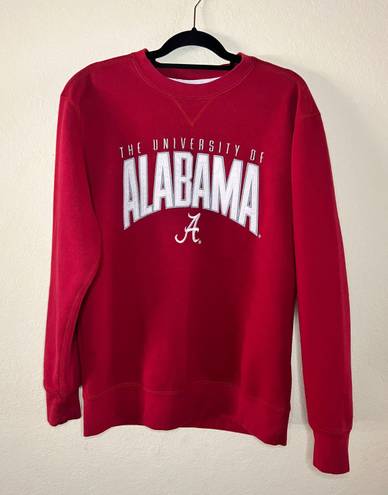 Knights Apparel  University of Alabama red crewneck sweatshirt 