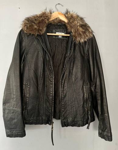 Dress Barn Leather Jacket