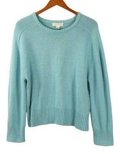 Treasure & Bond NWT Nordstrom  Blue Pullover Cotton Blend Sweater S