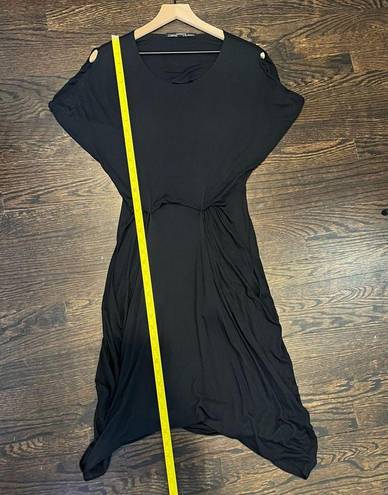 Women’s | All Saints black drape knit dress | Size 2