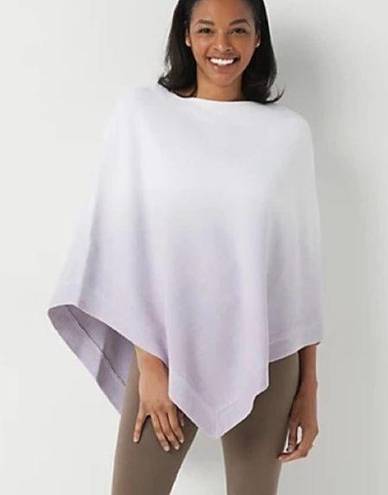 Barefoot Dreams NWT  Ocean Breeze Poncho Ombre Violet Cozy Chic Ultra Lite Winter