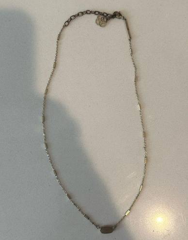 Kendra Scott  Fern Pendant Gold Necklace