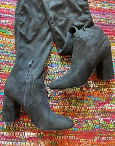 Unisa Suede Thigh High Boots