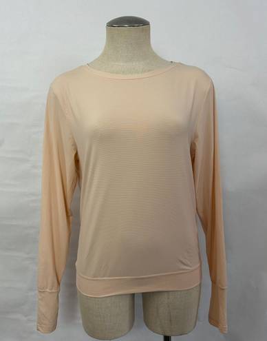 Zyia Active Peach Mesh Top