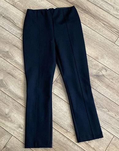 The Row  Stretch-Scuba Cropped Skinny Pants