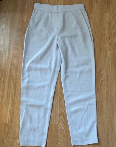 Babaton Aritzia  Conan Cropped Crepe slim-fit trousers Dress Pants Size 2 Blue