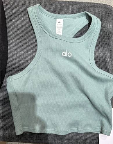 Alo Yoga NWT  Aspire Tank Botanical Green XS