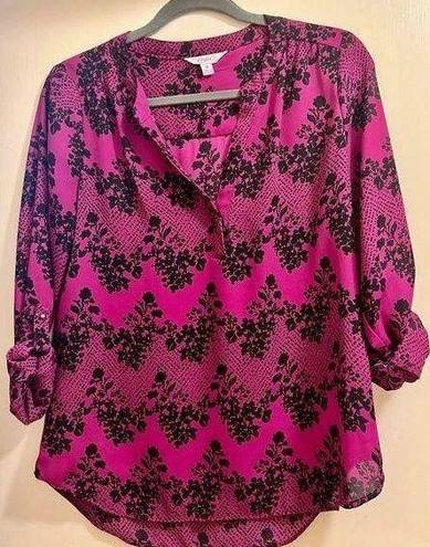 Candie's Candie’s Floral Chiffon Top/Blouse - (EUC) Medium