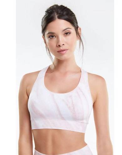 Wildfox 💕💕 Cindy Sports Bra ~ Rose Marble Large L NWOT