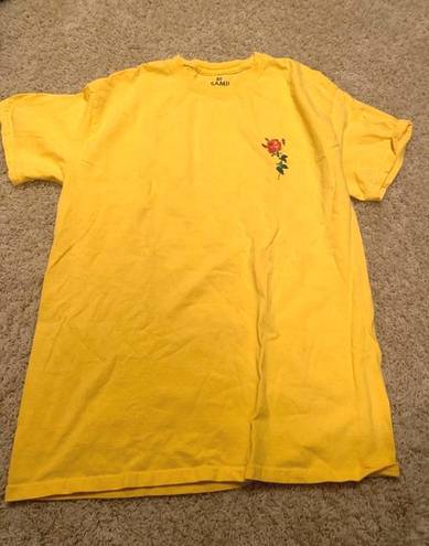 Samii Ryan Checkerboard Yellow Tee