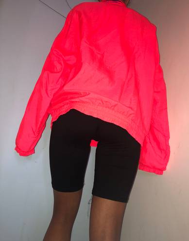 FILA Vintage - Neon Pink Windbreaker Zip Up