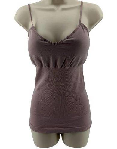 Skinny Girl  Beige Tank Top Size Large Camisole Smoother Shapewear Padding Straps