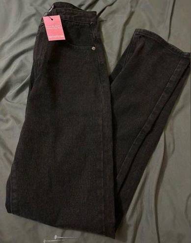 Pretty Little Thing  Black Washed jeans/ US 4