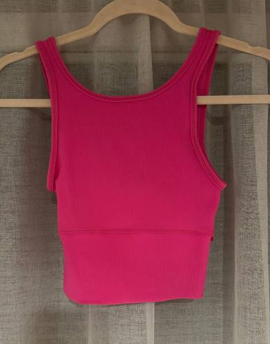 Lululemon Sonic Pink Power Pivot Tank