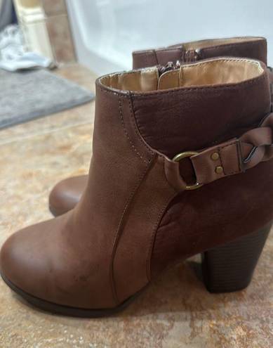 New Direction Brown Booties