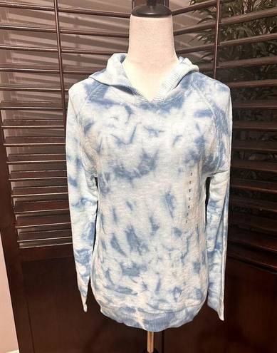 Weatherproof Vintage  Women's Water Color Slub Hoodie Long Sleeve S NWT