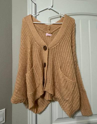 Pink Lily Cardigan