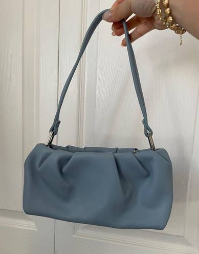 Mango Blue Shoulder Bag