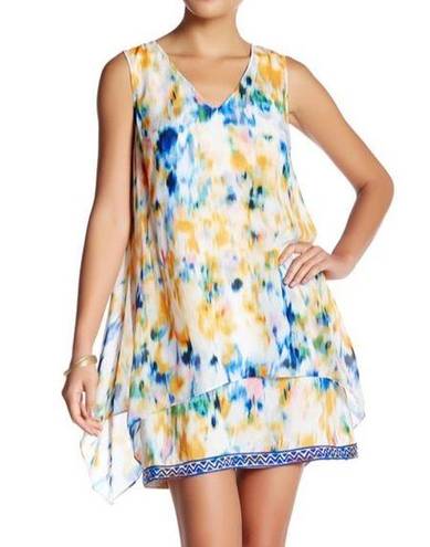 Tracy Reese NWT plenty  rainbow ikat flyaway dress