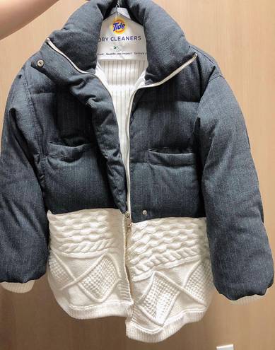 Puffer Coat Gray