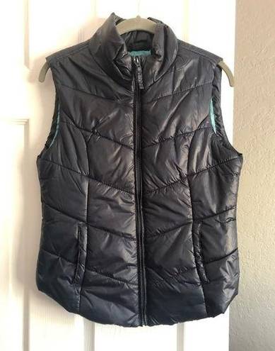 Banana Republic Puffer Vest Womens Size M Navy Blue