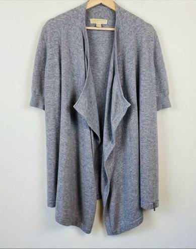 Michael Kors  Gray Cashmere Cardigan