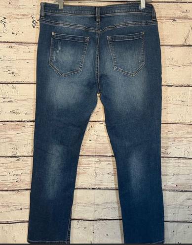 Kensie Jeans Tomboy Straight Distressed-31