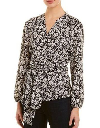 1. State Boho Casual Floral Print Tie Blouse M/L Business