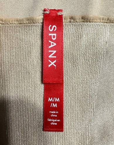 Spanx  High-Waisted Mid-Thigh Shorts Women's Medium Soft Nude NWOT