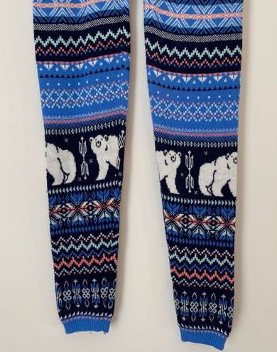 Mossimo Supply Co Winter Polar Bear Sweater Leggings XS