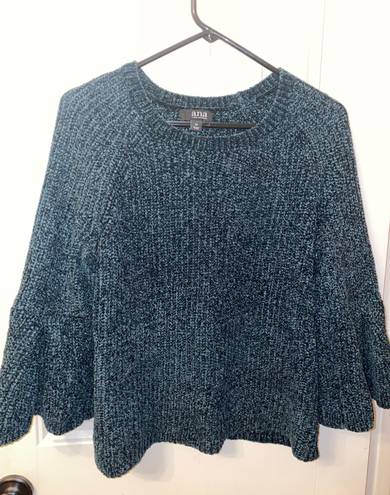 a.n.a Green Chenille Sweater