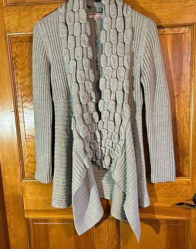 Krass&co HEKLA & . Women’s Wool Blend  Open Front Cardigan Size Med-VGUC