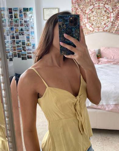 LA Hearts Yellow Blouse