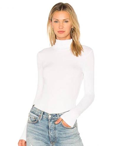 n:philanthropy  Brooke Turtleneck Bodysuit in White