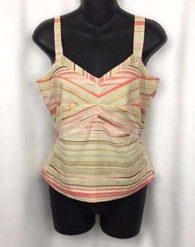 Tommy Bahama  Striped Silk Sleeveless Tank top 6