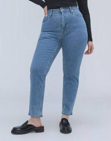 Everlane NWT  The Original Curvy Cheeky Straight Jean in Stone Washed Sky