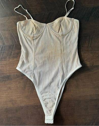 White Fox Boutique White Fox Corset Bodysuit