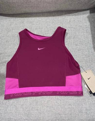 Nike Brand New  Women’s Pro Dri-FIT Femme Cropped Tank Top