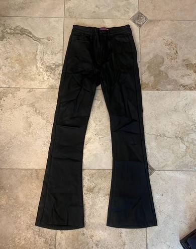 Edikted Black Leather Pants