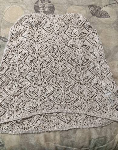 Abercrombie & Fitch Crocheted Beach Cover Up