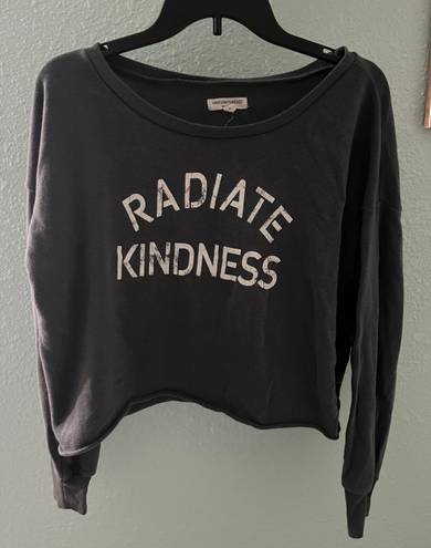 Grayson Threads Gray Cropped Crewneck