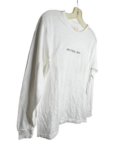 Krass&co One Of These Days . White T-Shirt nwt