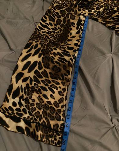 Natori NWT  LUXE LEOPARD PJ Set SIZE XS