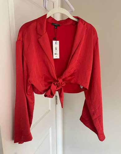 Dynamite Red Blouse 