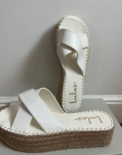 Lulus Sandals Platform