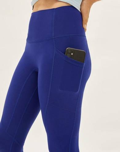 Everlane New  The Perform Pocket Leggings Cobalt Blue Size Large