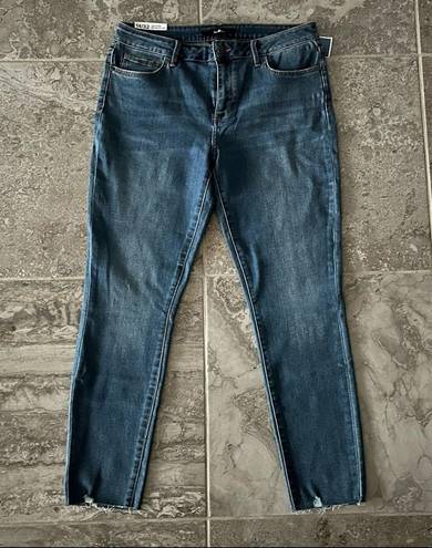 Sam Edelman  Mid Rise Skinny Ankle Jeans Plus Size 14/32 NWT $198.00