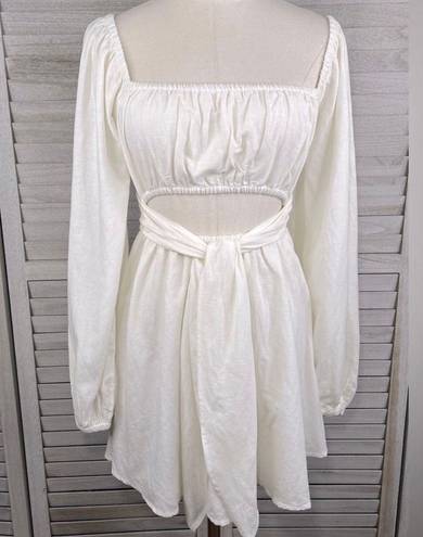 l*space Rosita Dress (Cream) NWT Linen Blend Boho-XS