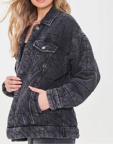 Quilted Bomber Jacket